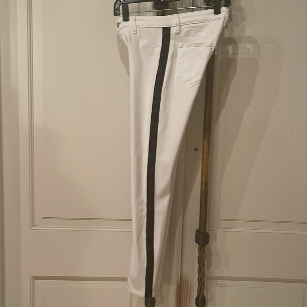 L’agence satin stripe jeans